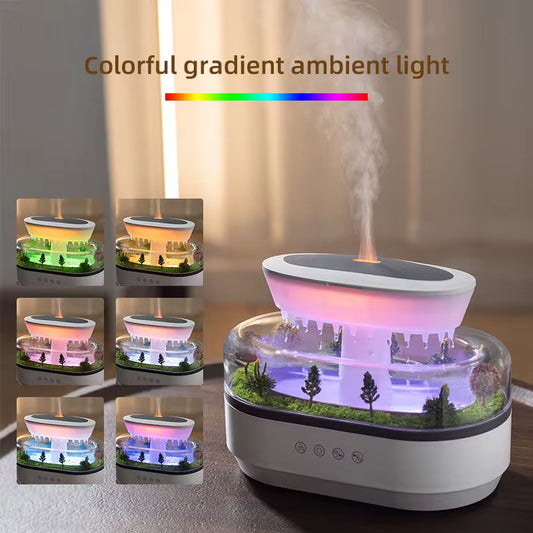 Forest Landscape Rain Drop Humidifier / Diffuser