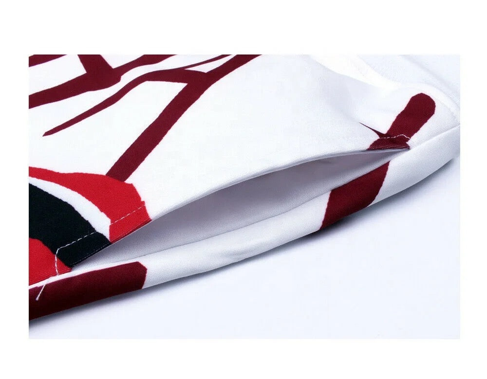 Joker Smile 3D Print Polyester Suit (Slim Fit)