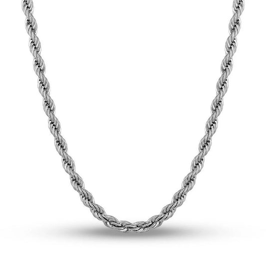 Stainless Steel Rope Chain 4MM (22” - 57cm)