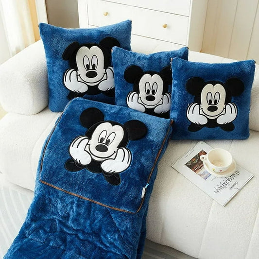 Disney Mickey Mouse Multipurpose Pillow-Blanket