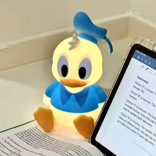 Adorable Squishy Silicone Animal Night Light (Disney Donald Duck)