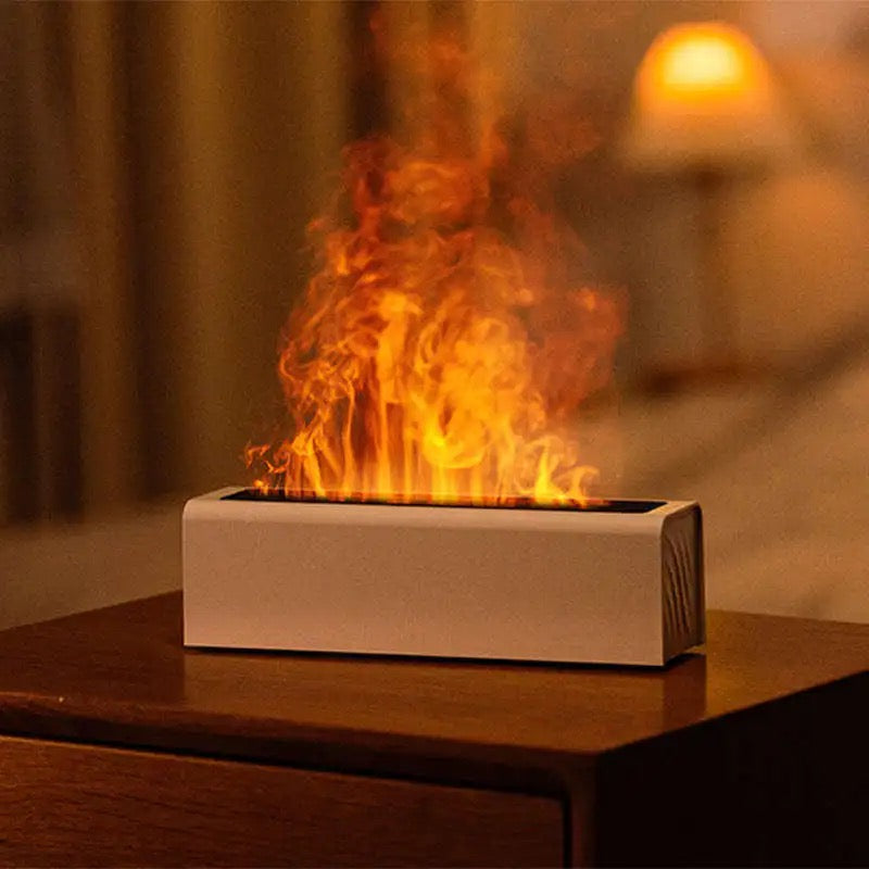Aromatherapy Flame Humidifier / Diffuser