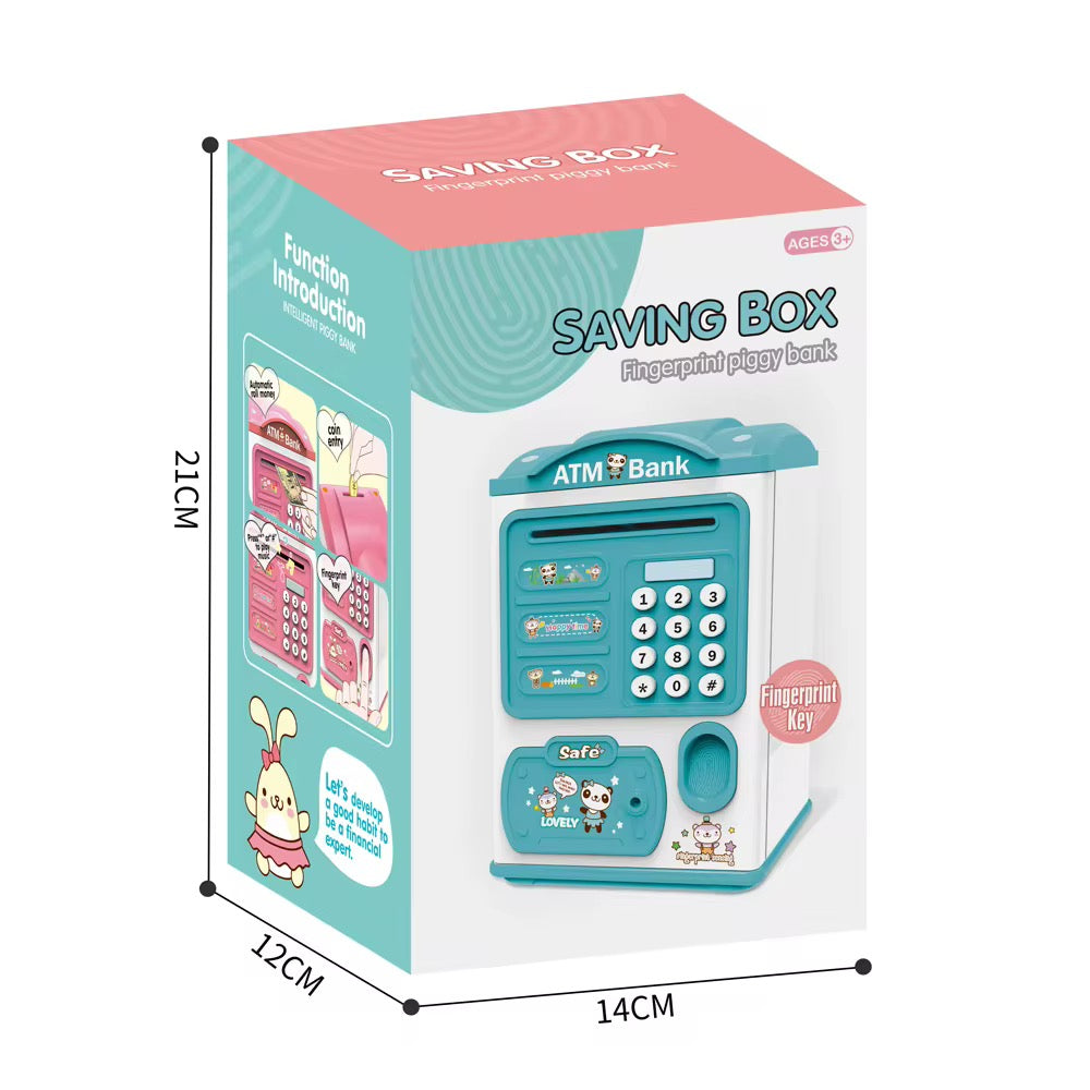 Kids Saving Money Automatic ATM Bank Machine Toy