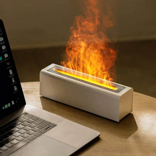 Aromatherapy Flame Humidifier / Diffuser