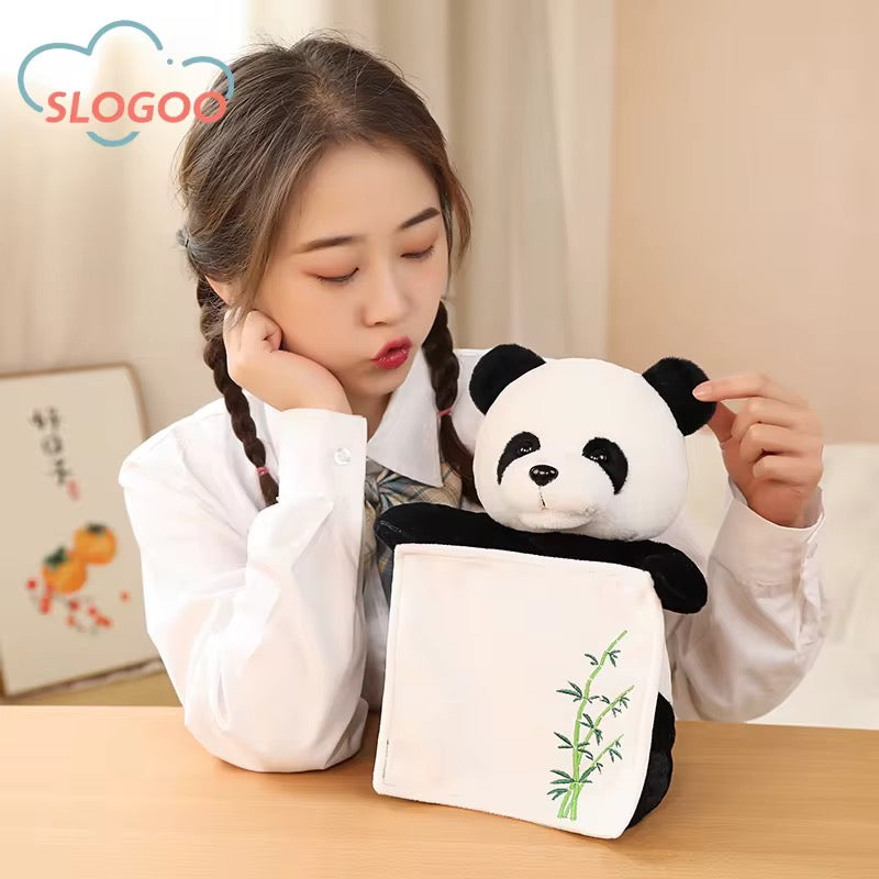 Peekaboo Laughing & Talking Panda Plushie 32cm