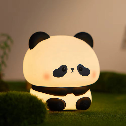 Adorable Squishy Silicone Animal Night Light (Panda Up)