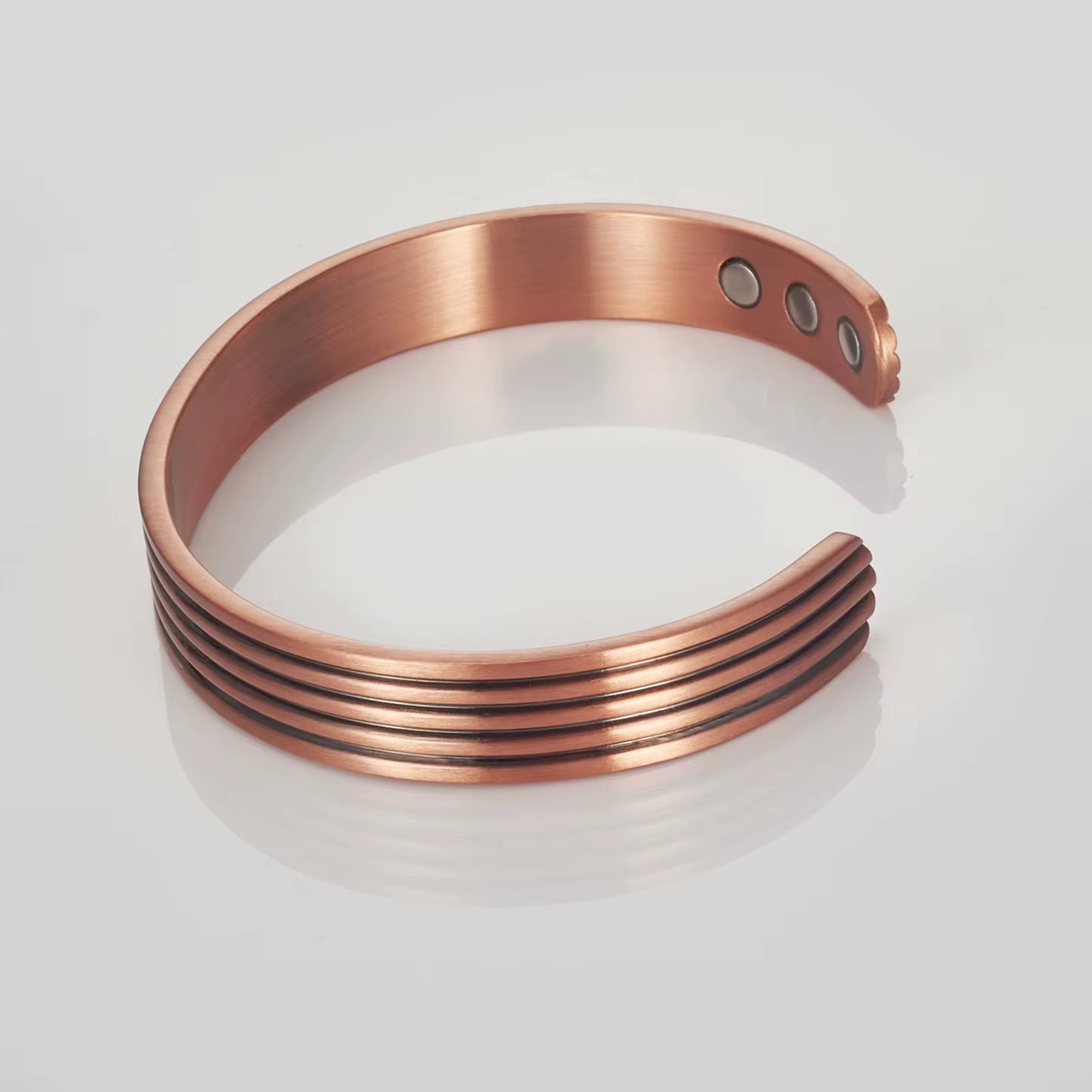 Adjustable Ultra Strength Pure Copper Magnetic Bracelet & Ring- Sold Separately (99.99% Copper)