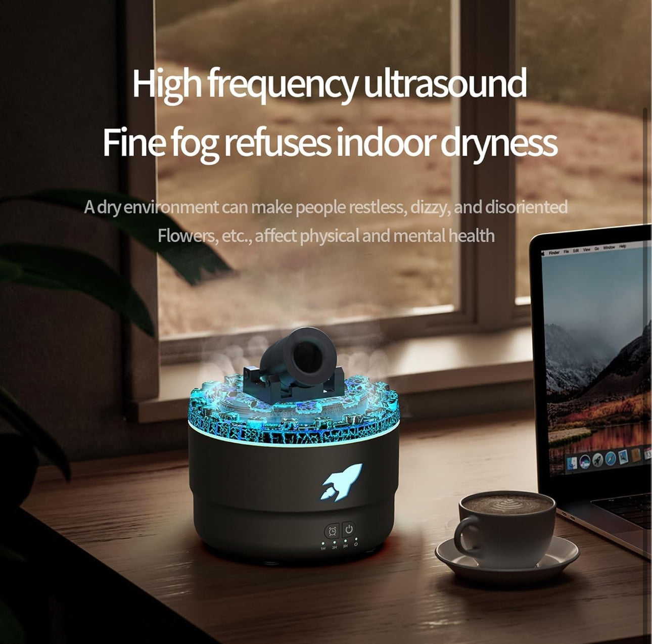 Rocket Cannon Blast Humidifier / Diffuser