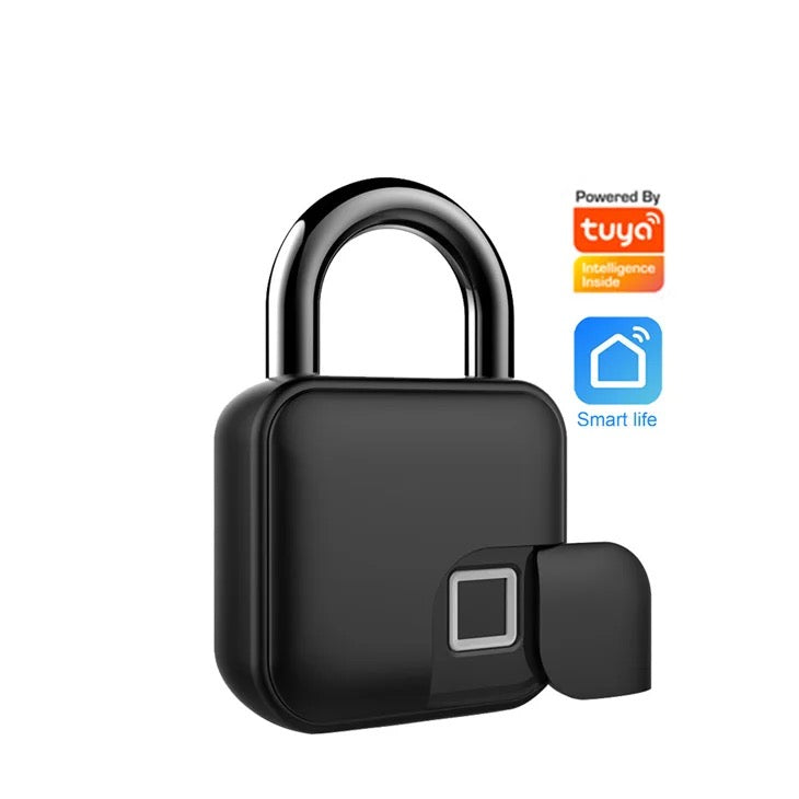 Smart Biometric Fingerprint Bluetooth Pad Lock with Free App