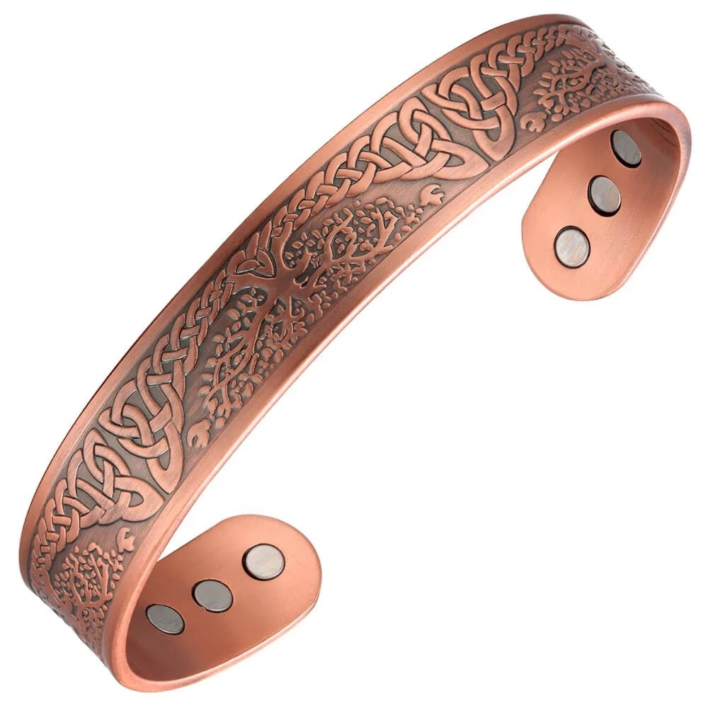 Ultra Strength Pure Copper Magnetic Bracelet (99.99% Copper)