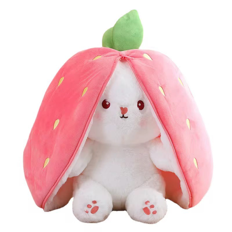 18cm Surprise Plushie in Strawberry Pouch