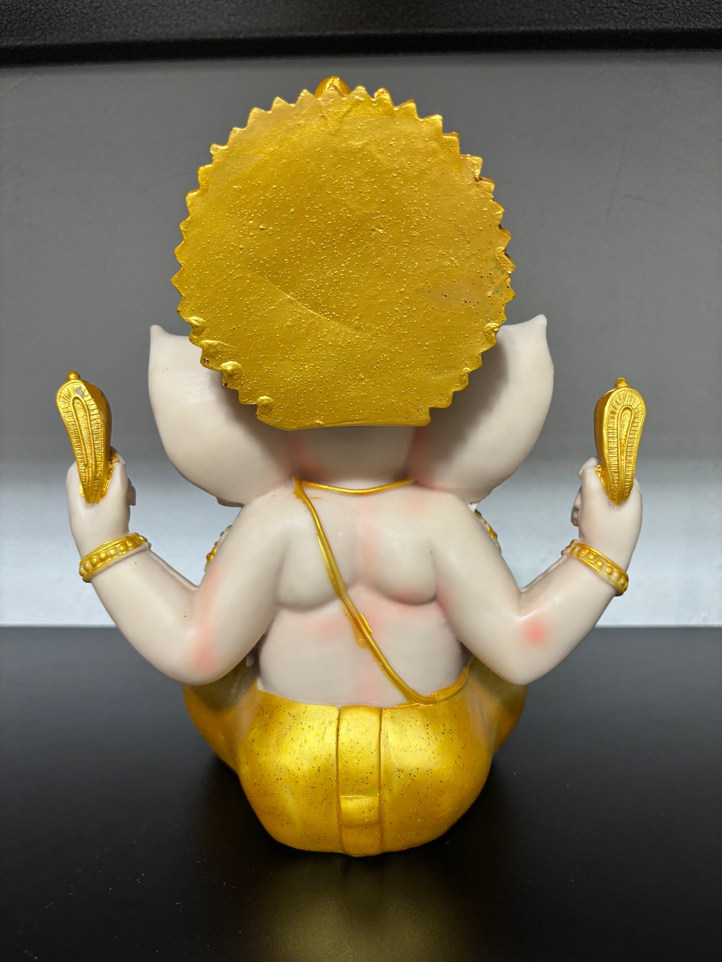 Pearly Small & Large Lord Ganesh Murti