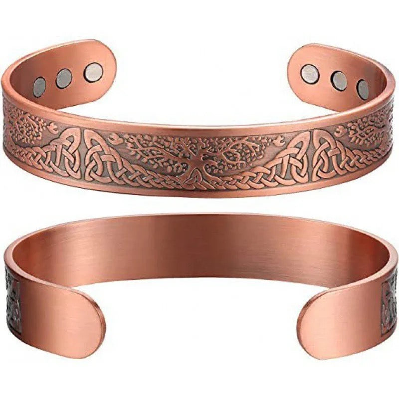 Ultra Strength Pure Copper Magnetic Bracelet (99.99% Copper)
