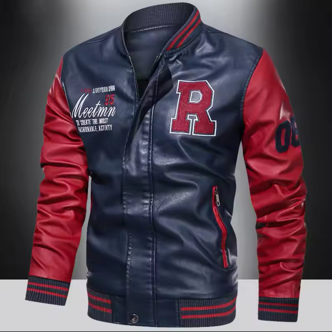 High Quality Men’s Biker Leather Jacket