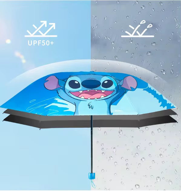 Disney Ultra UV Protection Travel Stitch Umbrella