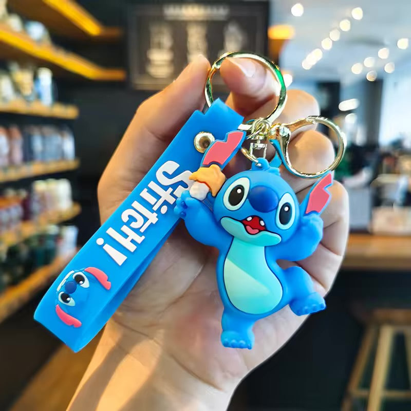 Stitch & Angel Adorable keychains