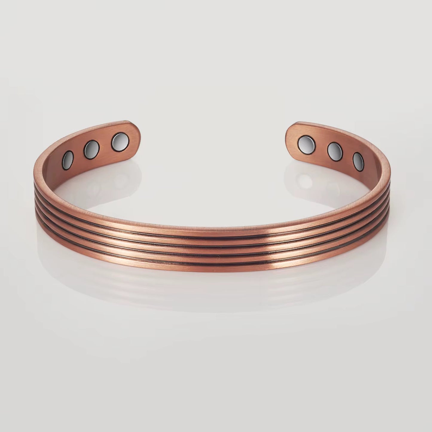Adjustable Ultra Strength Pure Copper Magnetic Bracelet & Ring- Sold Separately (99.99% Copper)