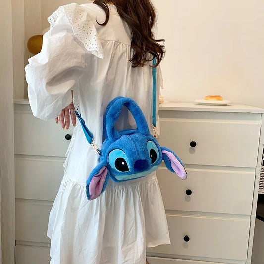 Disney Plush Stitch Mini Travel Kids Side Bag