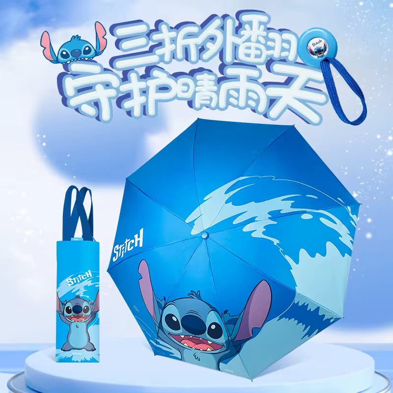 Disney Ultra UV Protection Travel Stitch Umbrella