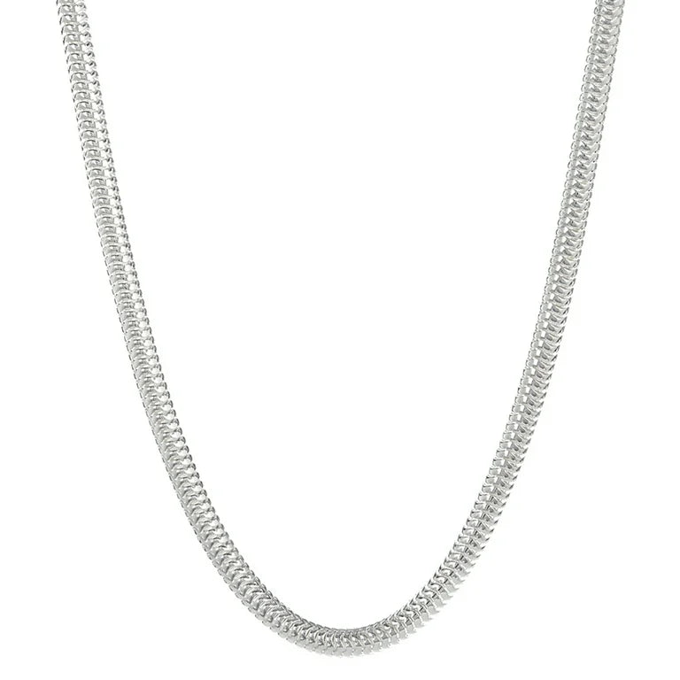 Stainless Steel Round Snake Link Chain 2mm - 50cm Length