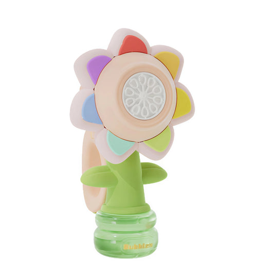 Electric Seven Color Dancing Flower Shaking Head Rotating Automatic Bubble Machine