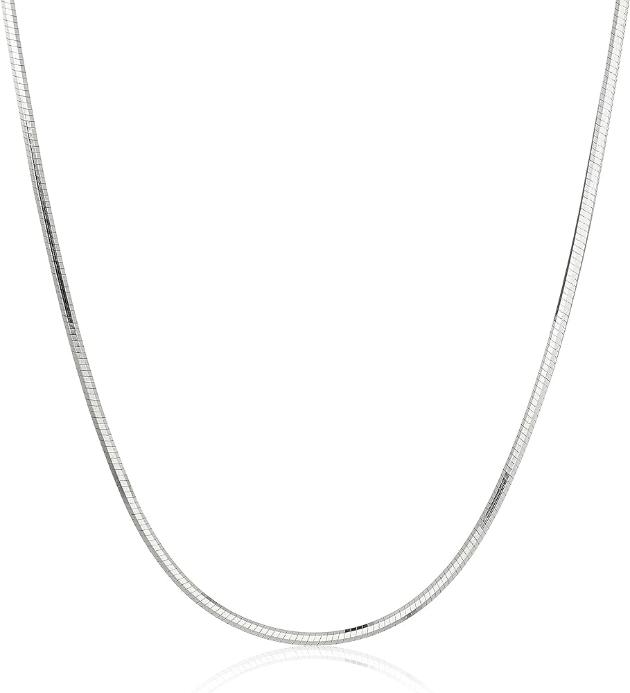 Stainless Steel Round Snake Link Chain 2mm - 50cm Length