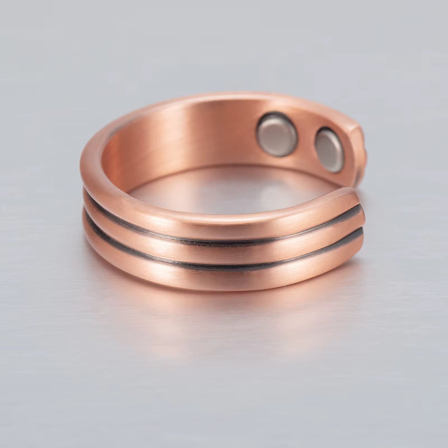 Adjustable Ultra Strength Pure Copper Magnetic Bracelet & Ring- Sold Separately (99.99% Copper)