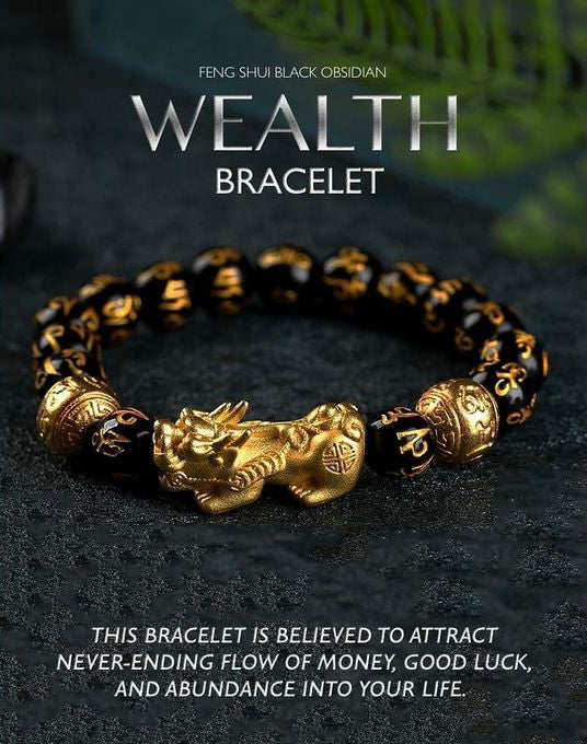 Wealth deals bracelet gold