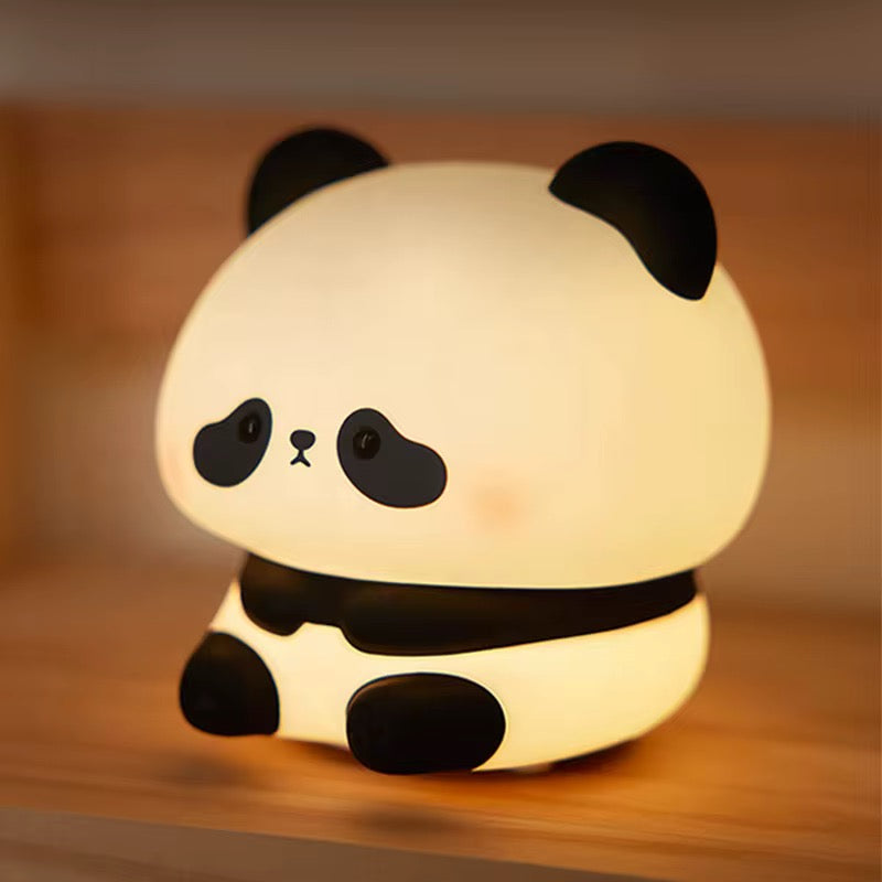 Adorable Squishy Silicone Animal Night Light (Panda Up)