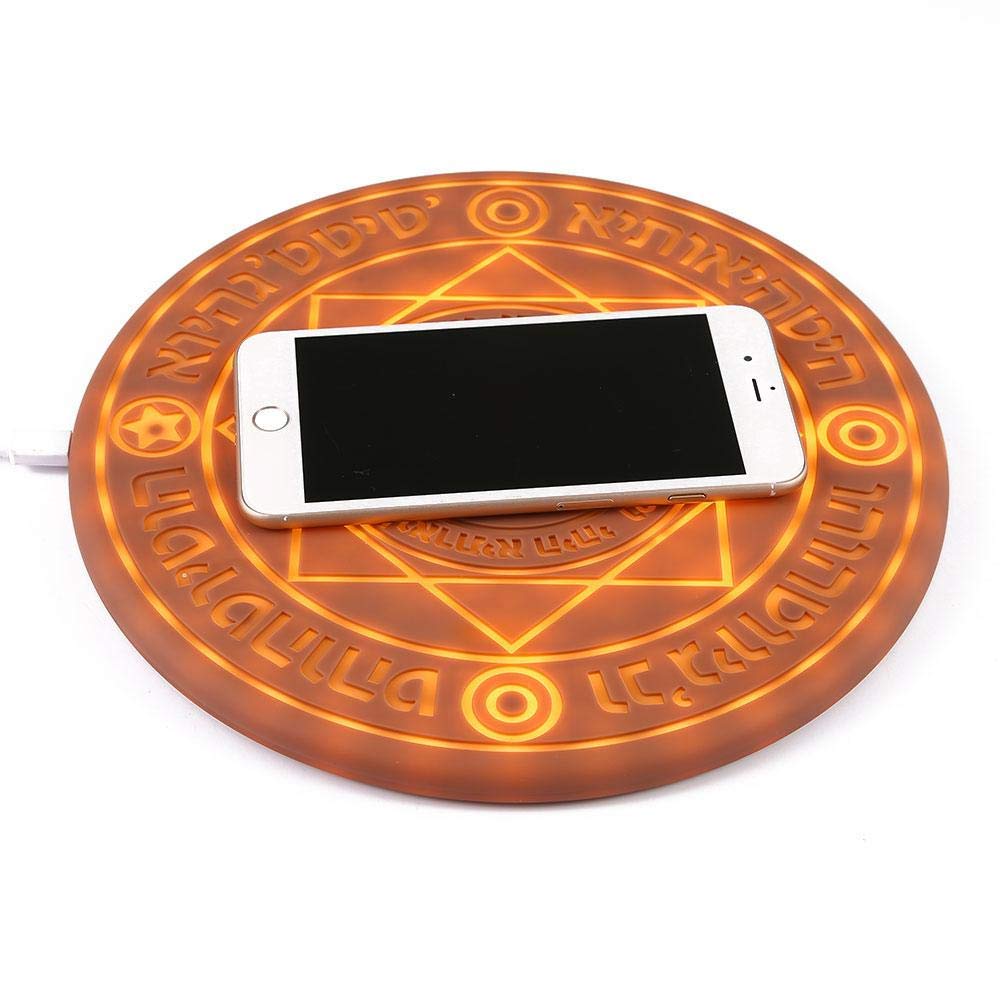 Doctor Strange Magic Array Wireless Charger Pad,10w Qi Fast Slim Wireless Charging Pad
