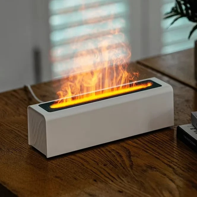 Aromatherapy Flame Humidifier / Diffuser
