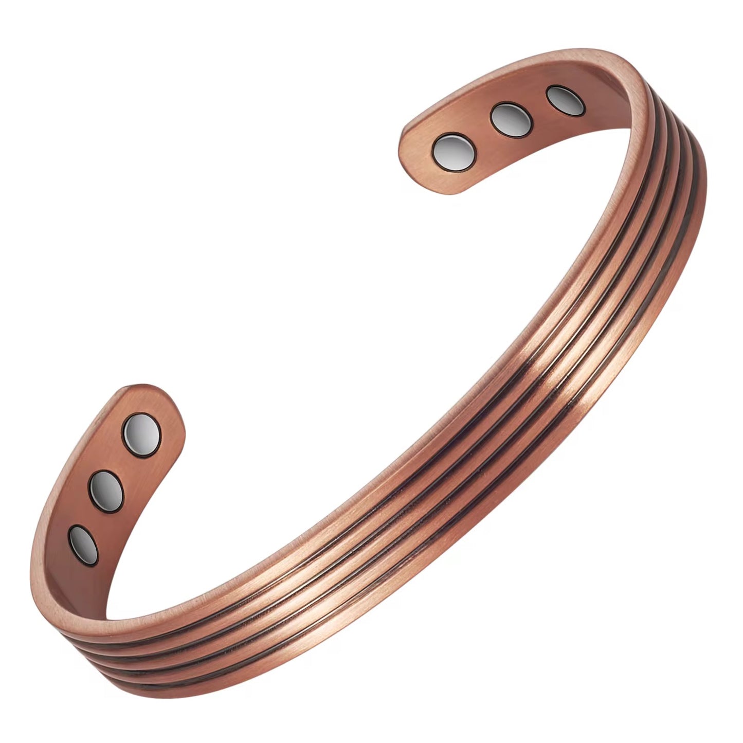 Adjustable Ultra Strength Pure Copper Magnetic Bracelet & Ring- Sold Separately (99.99% Copper)
