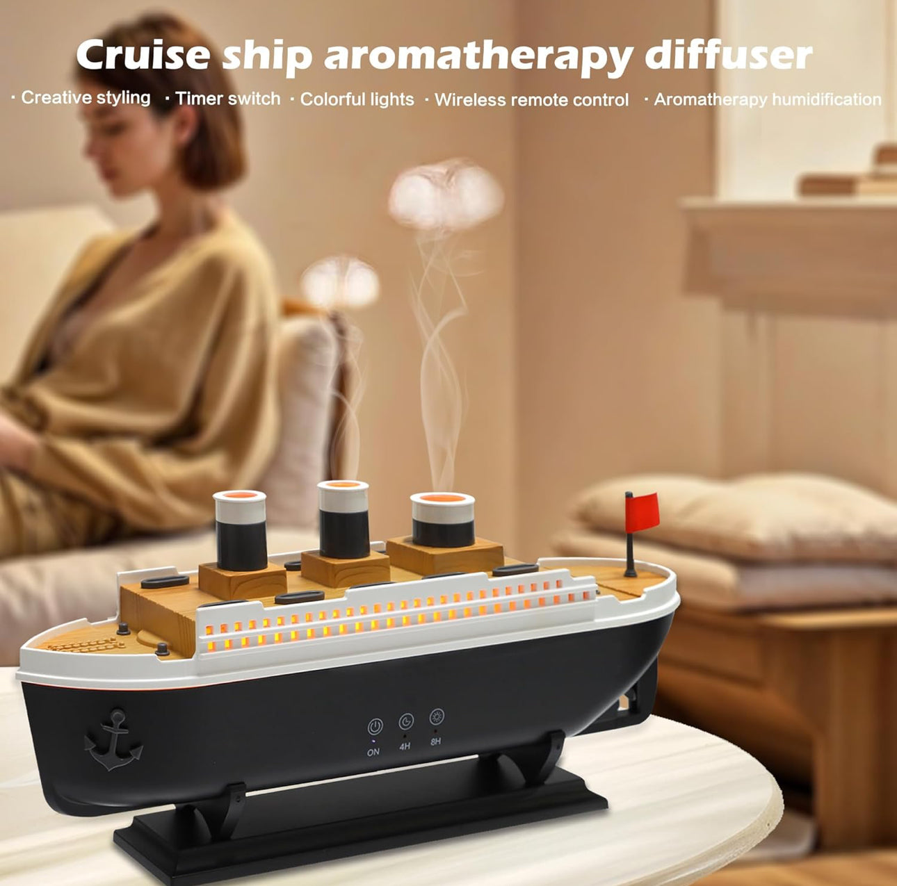 Titanic Design Jellyfish Pump Humidifier / Diffuser