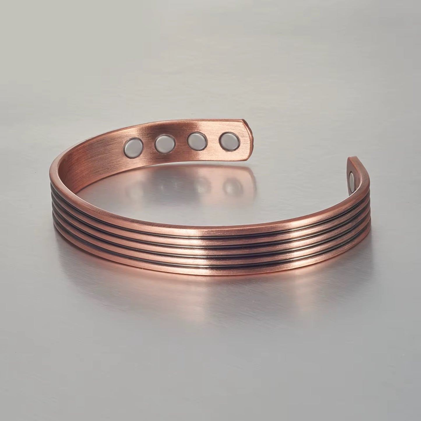 Adjustable Ultra Strength Pure Copper Magnetic Bracelet & Ring- Sold Separately (99.99% Copper)