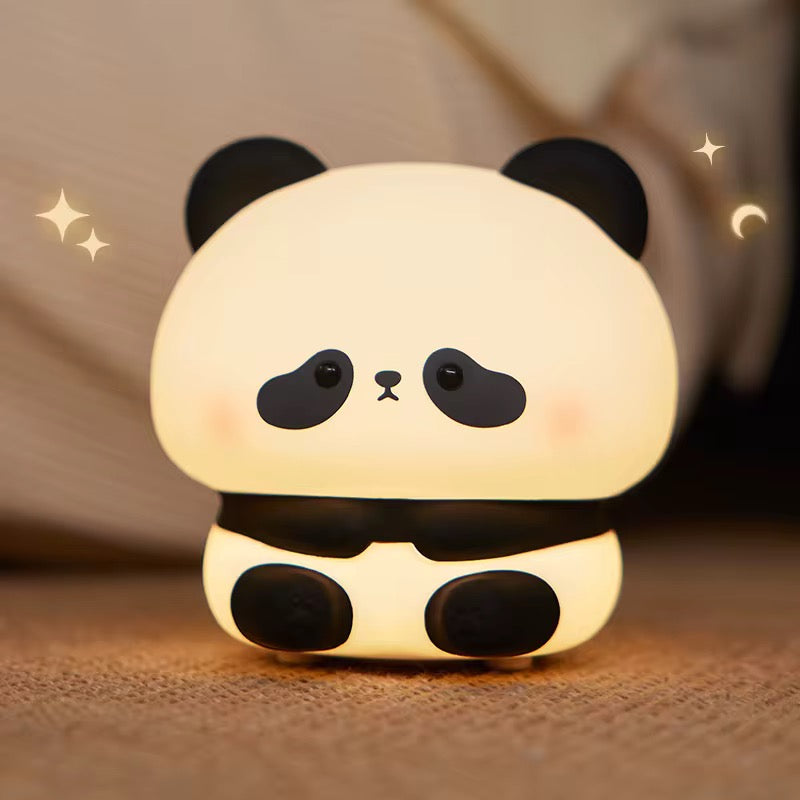 Adorable Squishy Silicone Animal Night Light (Panda Up)