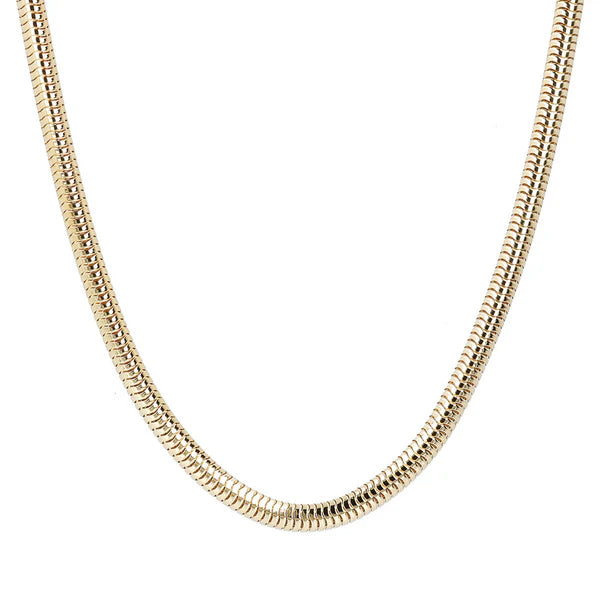 Stainless Steel Round Snake Link Chain 2mm - 50cm Length
