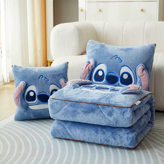 Disney Stitch Multipurpose Pillow-Blanket