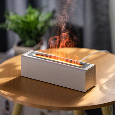 Aromatherapy Flame Humidifier / Diffuser