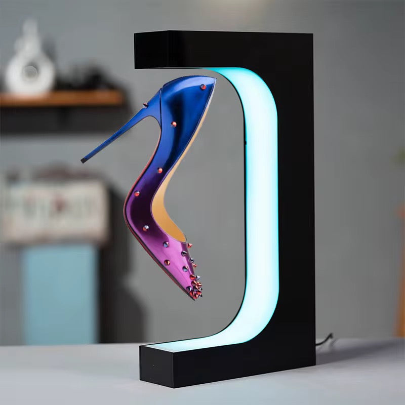 Magnetic Levitating / Floating LED Shoe Display