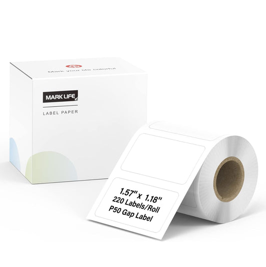 MARKLIFE P50 Mini Portable Label Maker Machine Barcode Label Printer