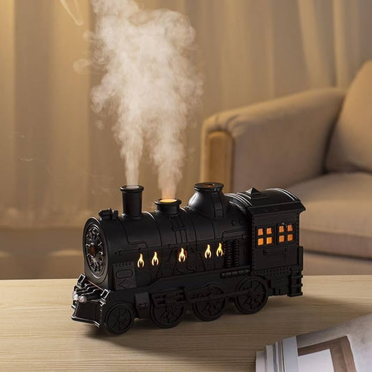 Train-Shaped 300 mL Humidifier & Essential Oil Diffuser with Remote