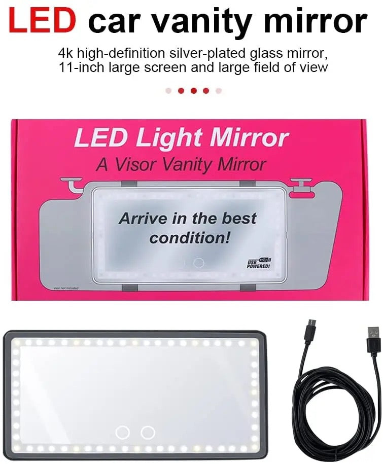 Universal Car Sun Visor Vanity Mirror