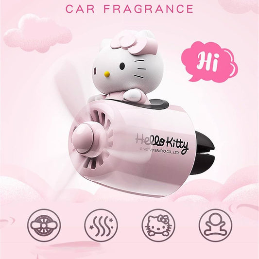 Hello kitty Rotating Blade Car Air Freshener