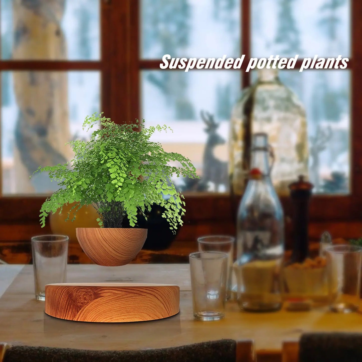 Magnetic Levitating / Floating Plant Pot