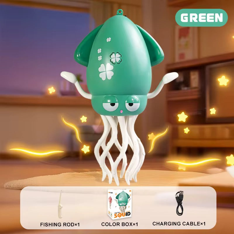 Kids Electronic Dancing & Crawling Squid Toy with Music