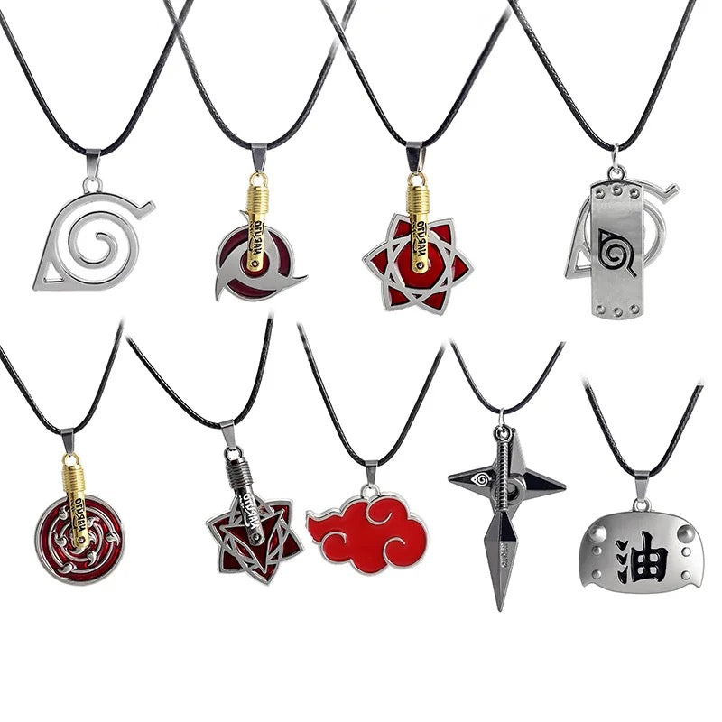 Naruto Leather Necklaces