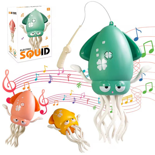 Kids Electronic Dancing & Crawling Squid Toy with Music