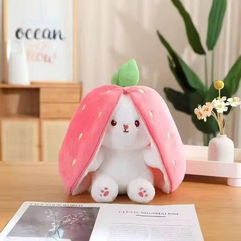 18cm Surprise Plushie in Strawberry Pouch