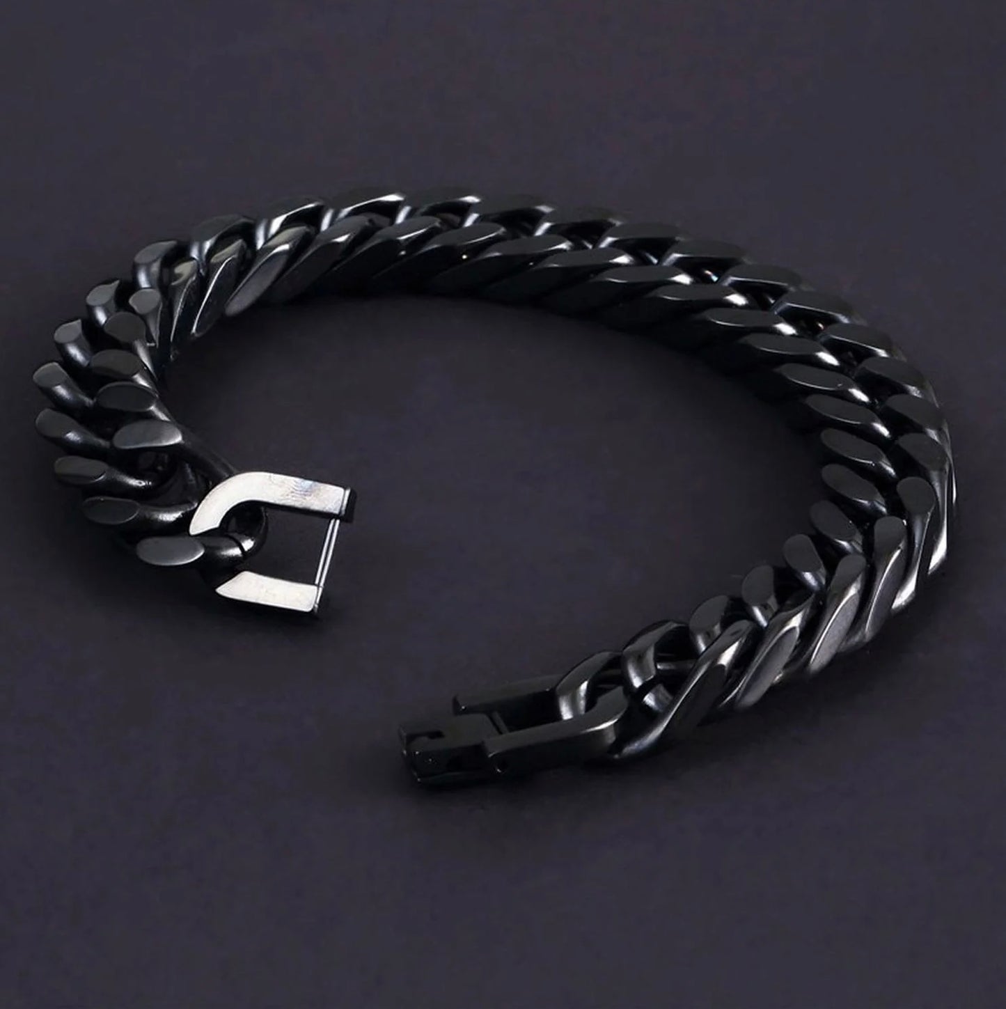 High Quality Thick Stainless Steel Cuban Bracelets (10mm)