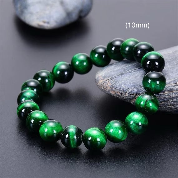 Green Tiger Eye Bracelets